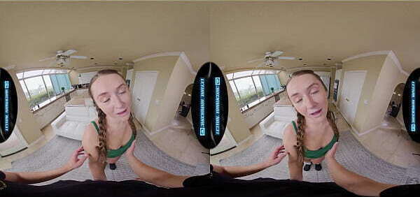 Curvy Redhead Teen Babysitter CHLOE MARIE Convinces Hire LethalHardcoreVR