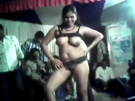 Naked Aunty dancing with pussy open