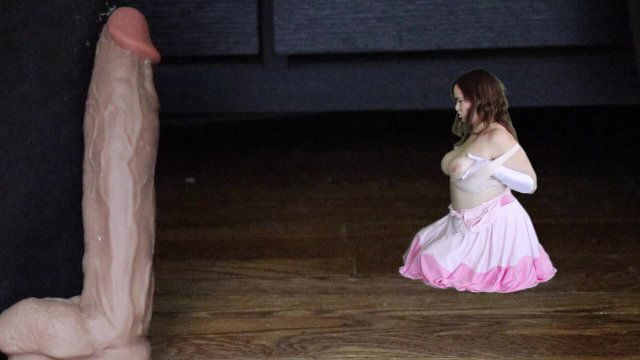 Shrunken Woman Fingers Herself Next Giant Macro Micro Size Play