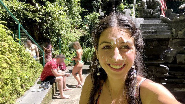 Crazy CUMWALK Public Waterfall Full People Blowjob Public Toilet