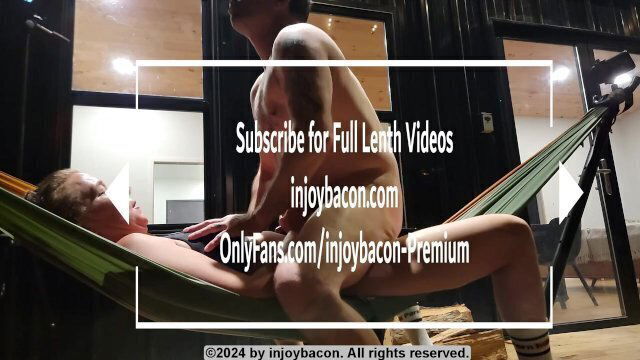 ROMANTIC OUTDOOR LOVE MAKING Passionate PEGGING, PUSSY LICKING FUCKING! both Quick!