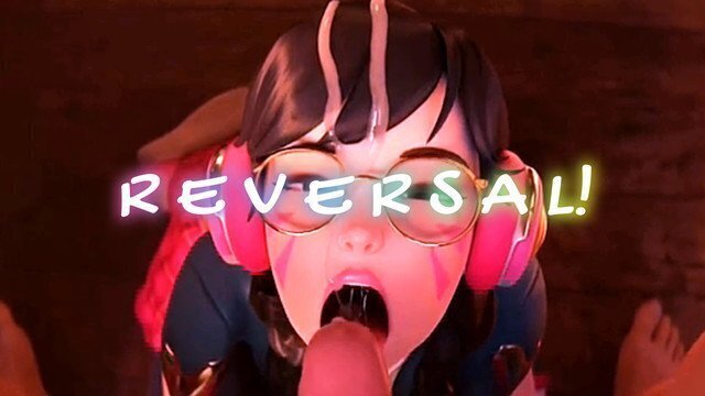 (HMV) REVERSAL! Overwatch Girls Turned into Eager Cumsluts! CMerchHMV D.Va, Mercy, Ashe,