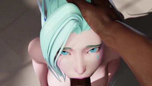 Seraphine Knees Sucking Dick Classroom (Black) League Legends