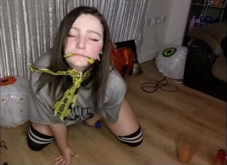 Hammer makes squirt everywhere... don't slip!