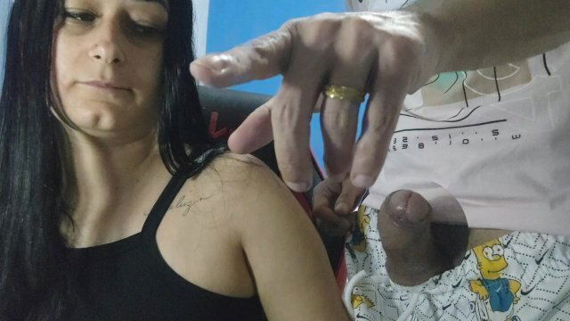 wife welcomes technician neighbor very provocative outfit lets fuck