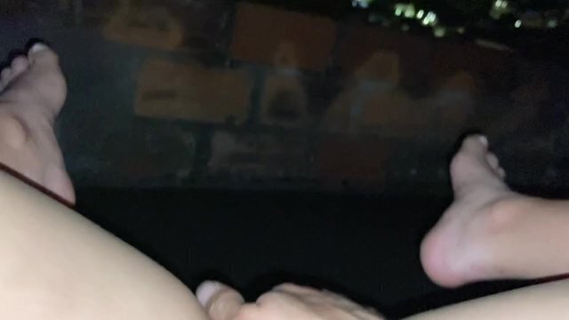 stepbrother fucks terrace house don't mind being seen neighbors