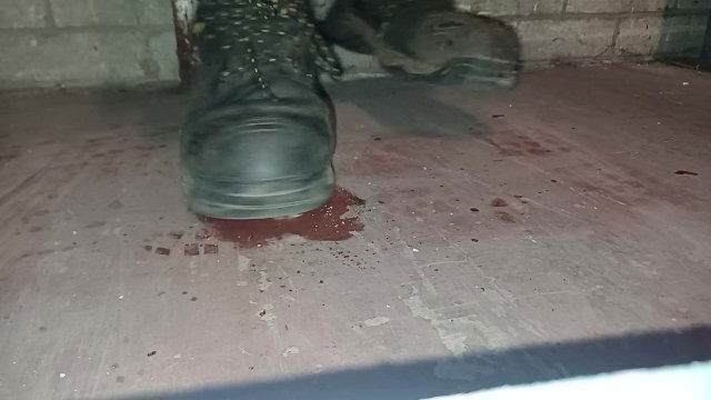 Bread Stick Crushed Trampled dirty boots