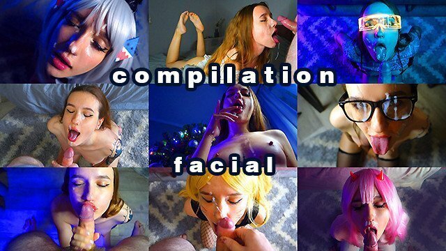 Compilation: facial, face, cumshots Sunako_Kirishiki