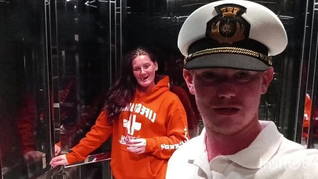 LIFEGUARD take captain cabin? (Cruise)