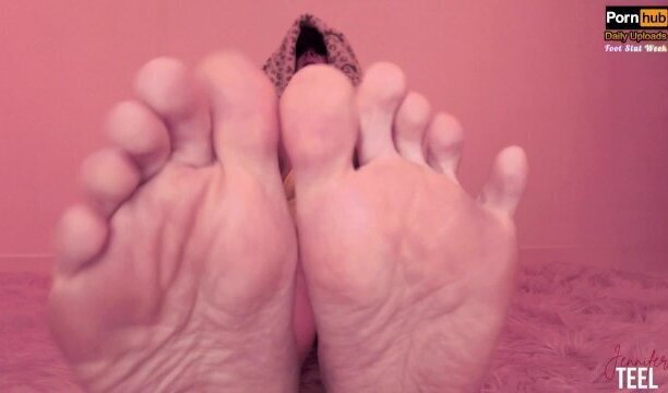 Naughty Jennifer Foot Panto Part it's foot slut week