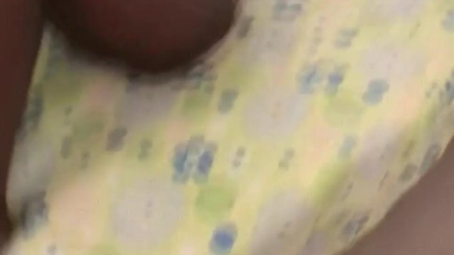 Busty ebony beauty gets finger fucked