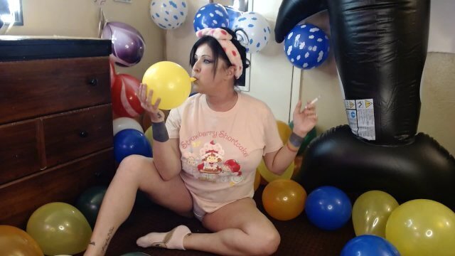 Smoke Filled Balloons Non-pop