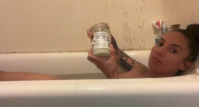 bath solo masturbation