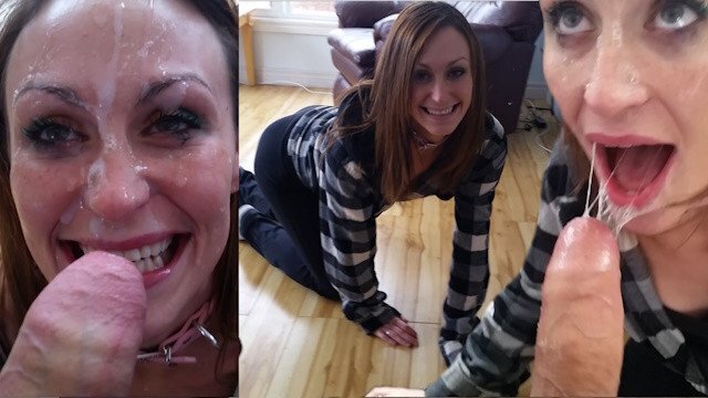 Vanessa Hastings Giving Sloppy Blowjob