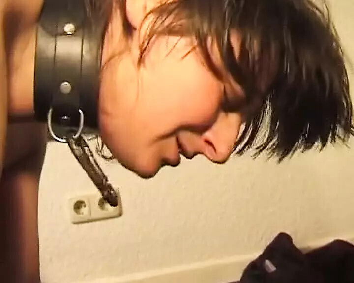 tied German bitch enjoys pain caused domina