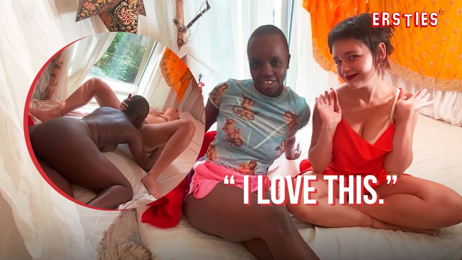 Ersties Maria Blue Enjoy Intense Lesbian Experience Together