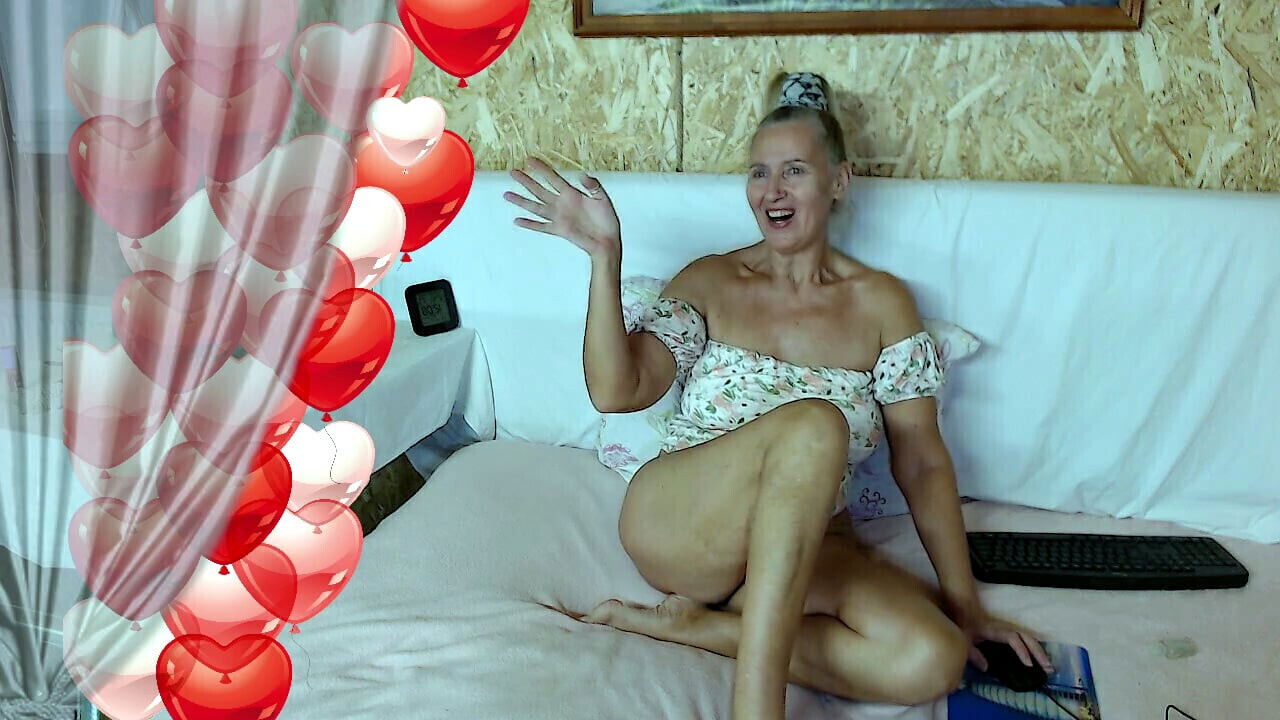 housewife Lukerya flirts again