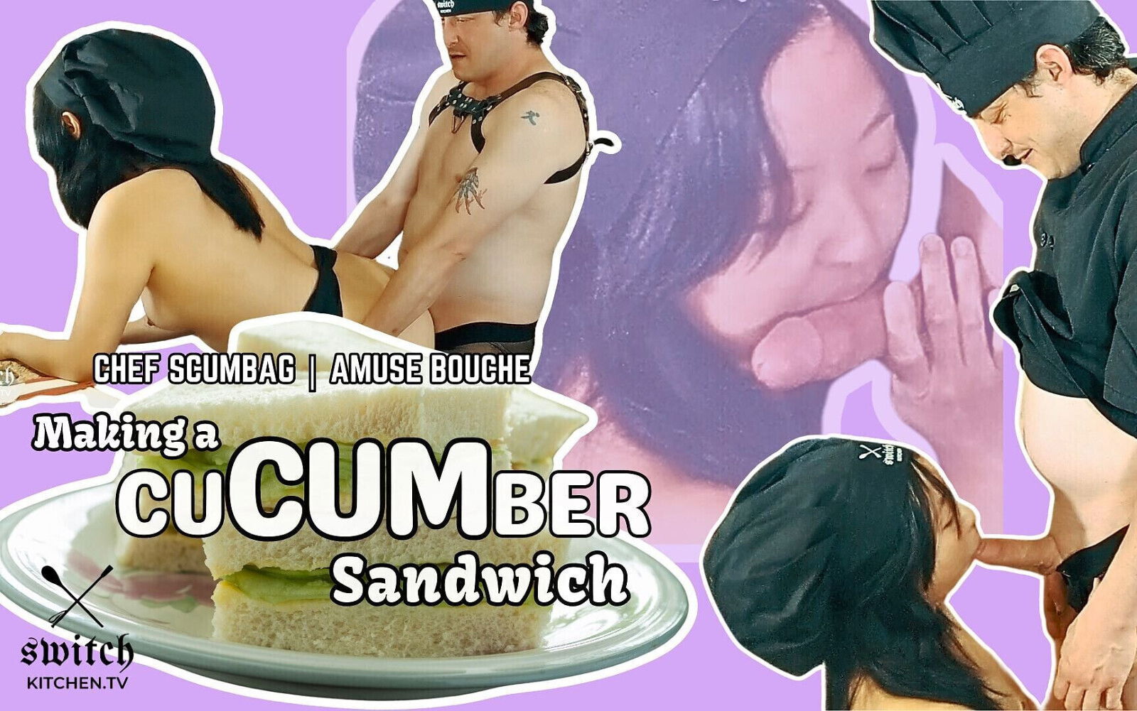 Scumbag Chef Makes Cucumber Sandwich with Korean Chef