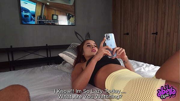 Teaching STEPSISTER have first time! CREAMPIE Abella olsen