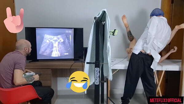 Corno leva esposa ginecologista clandestino fazer ultrassom!