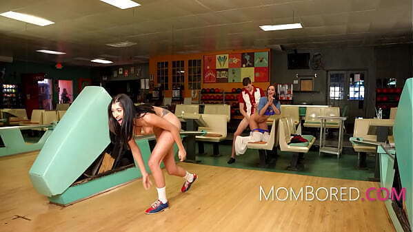 Bowling Alley Free Date Stepmom Stepdaughter