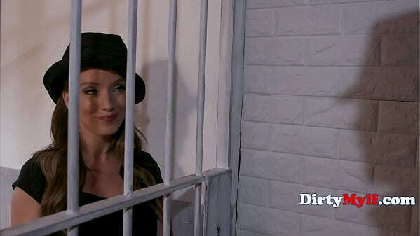 Retro Criminal MILF Works Behind Bars Pristine