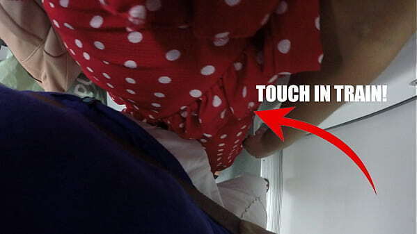 Press Breasts against Stranger inside Public Train Touched with Hand Reaction Liked!