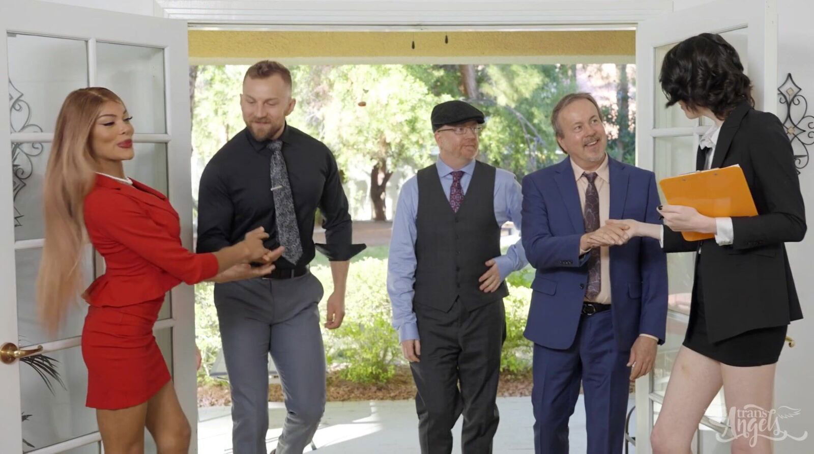 Busty Shemale Realtor Seducing Buyer Real ASState Part Bryce Beckett