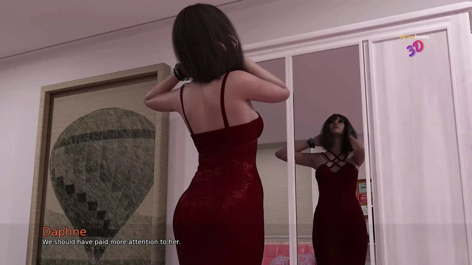 Dorm Girls Dress Changing Scene