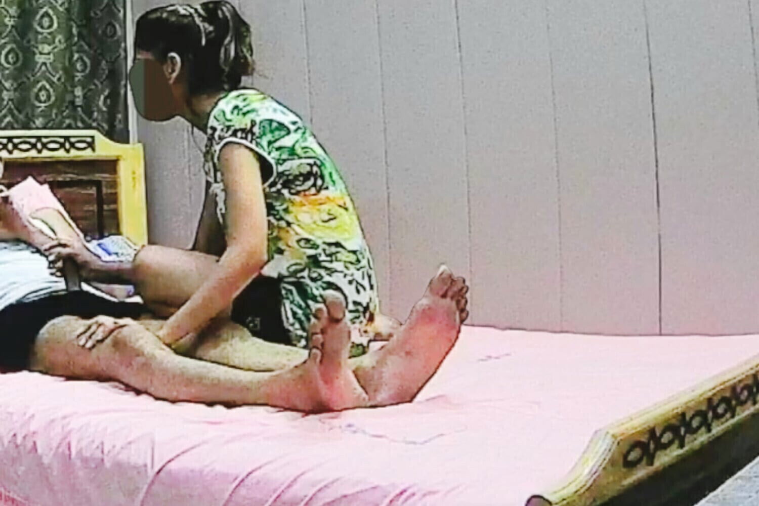 Step Sister Teen Girl having secret relationship