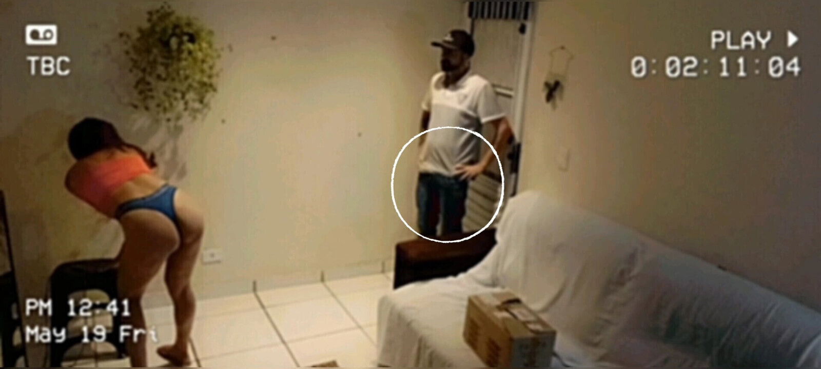 Married receives delivery only panties