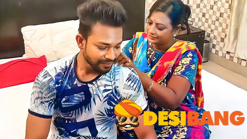 Huge Boner watching Desi Wife Clean House DesiBang