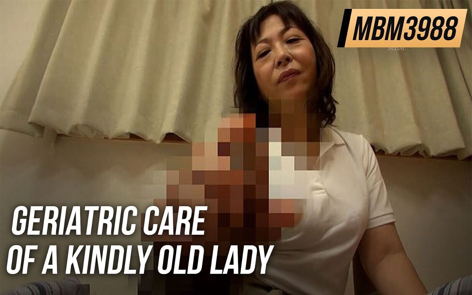 Geriatric care kindly lady care helper easily swept away.