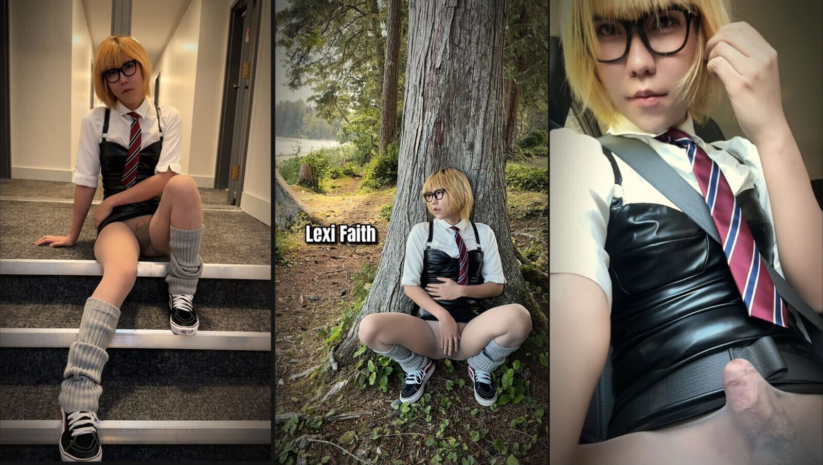 Outdoor Sissygasms Cums Park