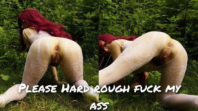 Жопастая Лесная Мамаша Просит Выебать ПИСЬКУ ЖОПУ