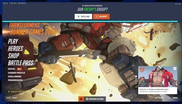 Penetrating receiving blows