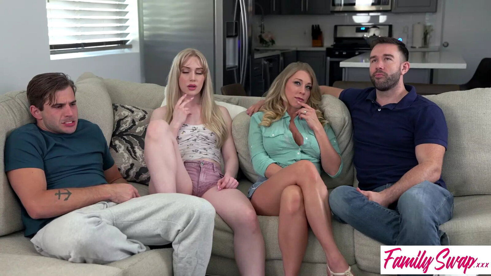 Emma Starletto Katie Morgan get a Deep Pounding in Familyswap Fun