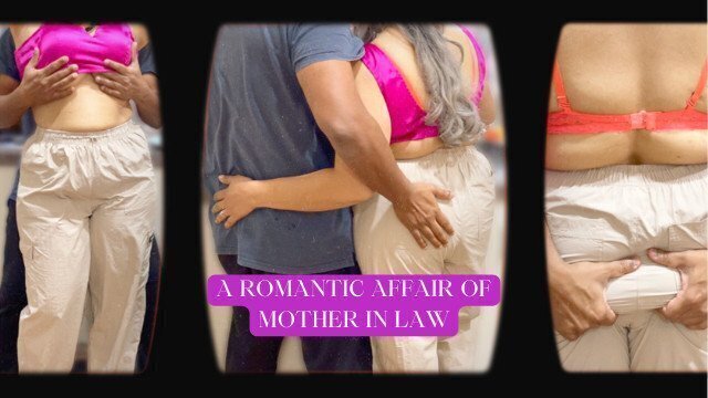 Romantic Affair Mother-In-Law with Son-In-Law when daughter Teaches Cooking