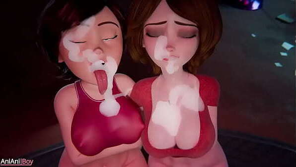 Cass Helen MILFs best animation!