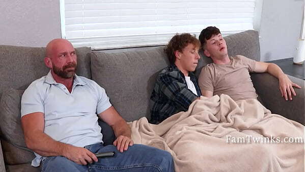 Step Catches Stepson'_s Jerking Eachother