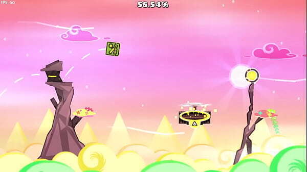 Arctic Alpine 100% coin) Geometry Dash