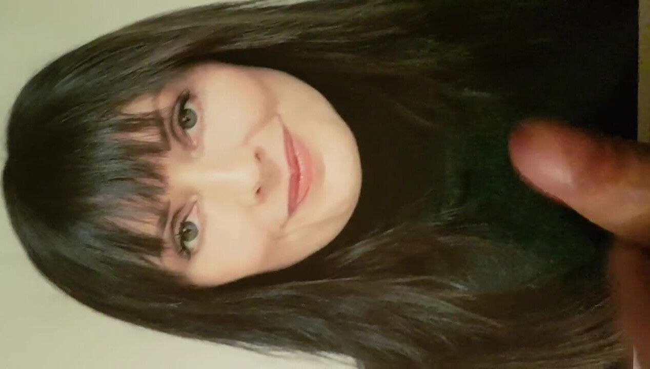 Cumming on my Carol Vorderman poster 