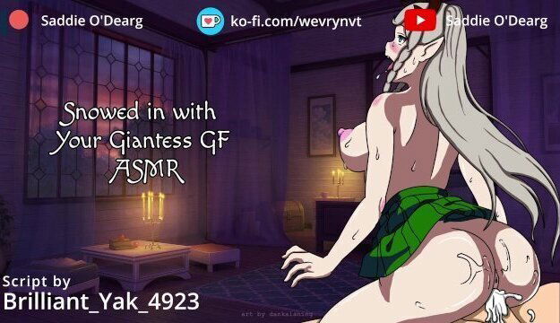 Snowed with your giantess