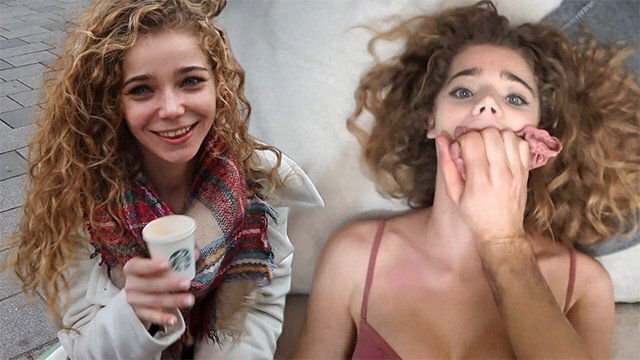 SPARE SOME CHANGE First Time Camera Sabrina Spice Threesome