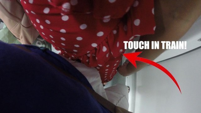 Touched Public Train Reaction Liked!