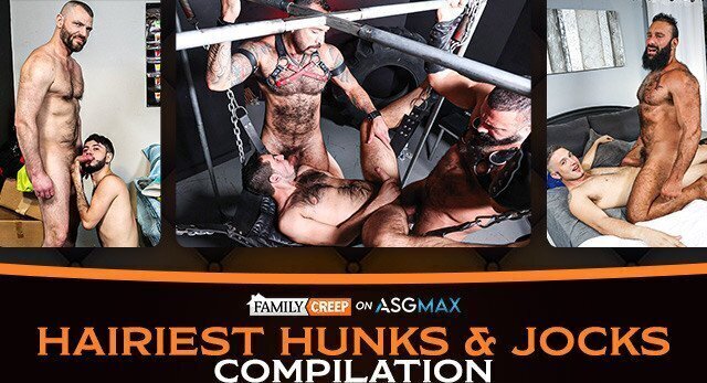 FamilyCreep Hairiest Hunks Jocks Compilation