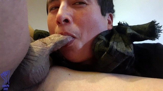 Latino Sucks Stepdads from under desk