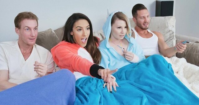 Swappz Scared Horny Step Daughters Bounce Step Risky Swap!