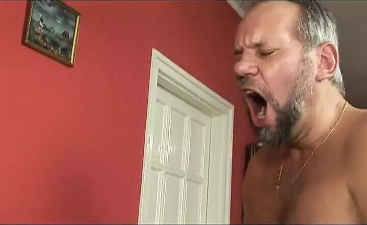 German whore facialized after hardcore threesome