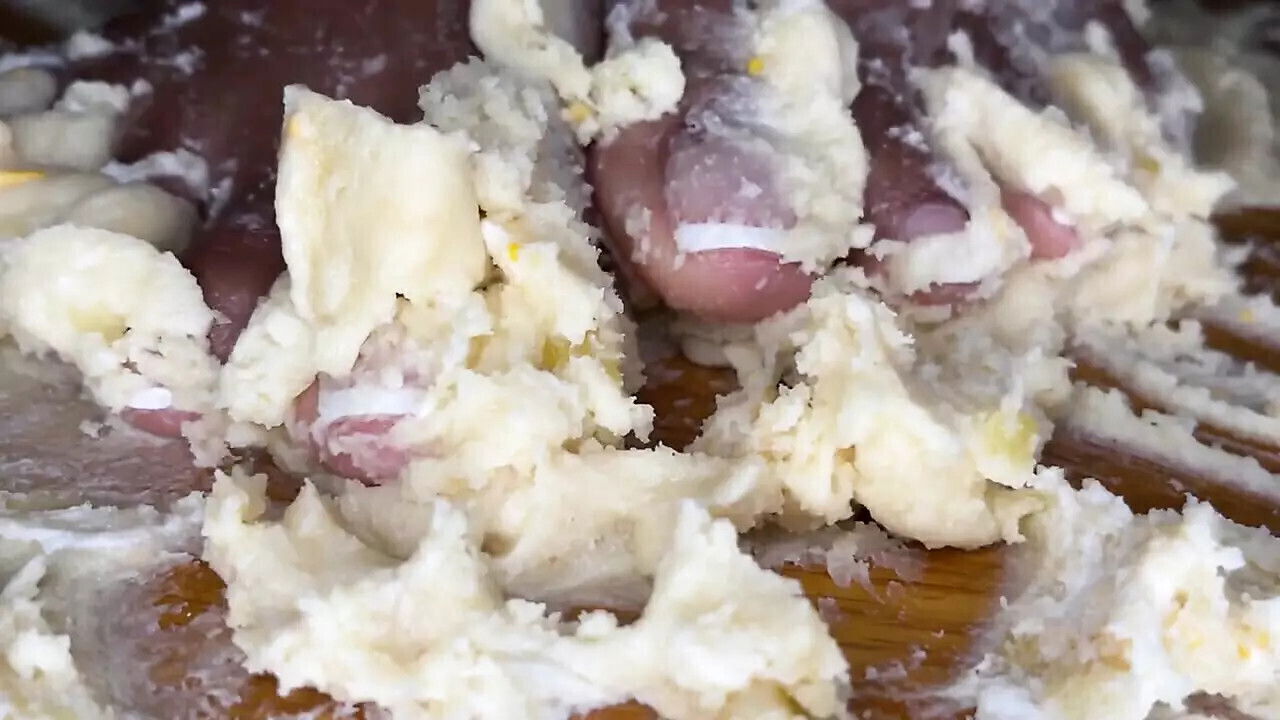 Ebony Girl Smashes Cupcakes with Feet